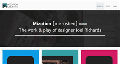 Desktop Screenshot of mizotion.com